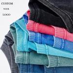 Vintage T Shirts 100% Cotton Unisex Drop Shoulder Oversized T-shirt with Custom
