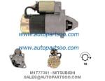 MD362207 MP112043 - MITSUBISHI Starter Motor 12V 1.2KW 8T MOTORES DE ARRANQUE