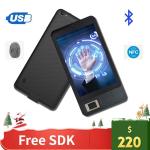 HFSecurity FP07 7 Inch Android Warehouse Barcode 3GScanner Fingerprint Time