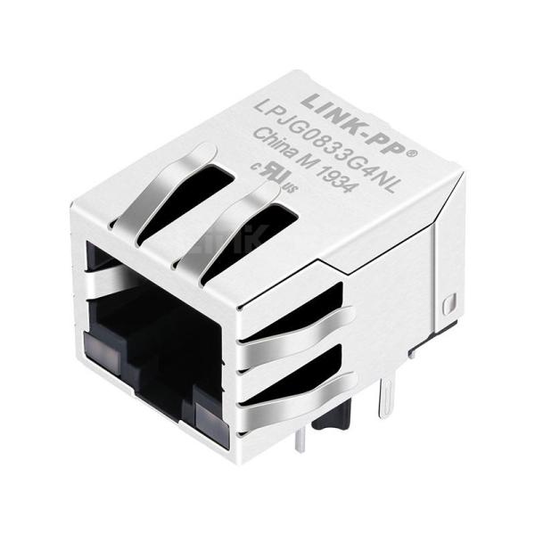 Tyco 1840475-6 Compatible LINK-PP LPJG0833G4NL 100/1000 Base-T Tab Down G&Y/G&Y