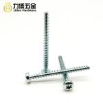 SS304 Metal Screw Fasteners Self Tapping Flat Countersunk For Military Industry