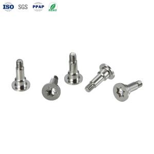 Wholesale OEM Custom Star Head Low Profile Heads Step Screws With Plain Coating from china suppliers