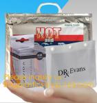 thermal large ice cooler bag/insulated aluminium foil 600D polyester lunch