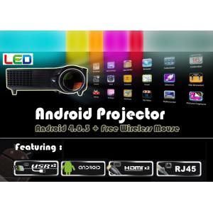 Multimedia Projector Full HD LED Android 4.0 HDMI USB SD for home theater system