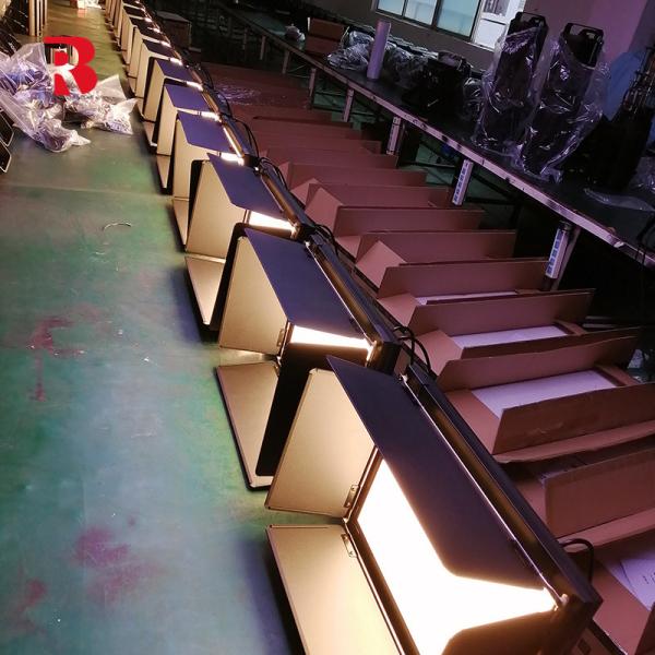 DMX512 3CH Bi-color 100V 240V Stage Light Cool White Led Video Soft Light Led