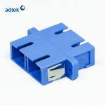 SC / UPC SM Duplex Fiber Optic Adapter For Adapter Panel FTTH