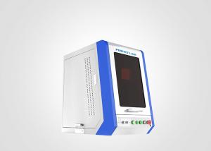 Wholesale 50W / 100W Green Metal Laser Marking Machine With Closed Cover from china suppliers