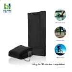 Body Targeted Infrared Light Therapy Far Infrared Sauna Blanket in Black from