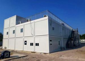 Wholesale Three Layers Storage Container Houses , Cargo Storage Containers With Open Balcony from china suppliers