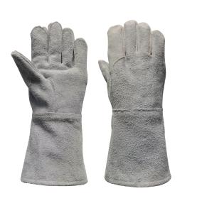 Wholesale Cowsplit Heat Resistant Mig Welding Gloves Kevalr Stitching from china suppliers