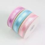 Polyester Double Face Organza Ribbon Roll 1 Inch Width for Wedding Craft Gift