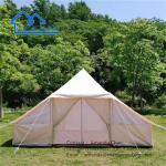 Mildew Resistant Cotton Double Door Bell Tent Customized Tents For Event