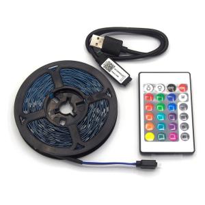 Wholesale 5m 12v 5050 RGB LED Pixel Strip Lights Flexible Remote Control WiFi Smart Multi Color from china suppliers