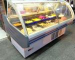 Air Cooling Delicatessen Supermarket Meat Display Freezer