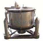 Filtering Type Manual Discharge Basket Centrifuge Equipment Top Discharge