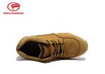 Cow Leather Casual PU Sole Safety Shoes , Hiking Steel Toe Cap Trainers Anti