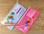 wholesaler school stationery plastic soft pvc clear colored pencil bags with