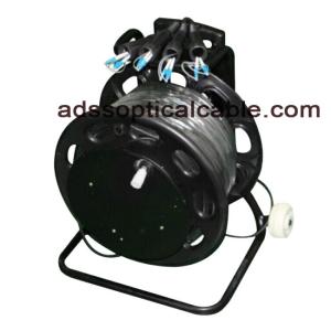 Wholesale Military Ruggedized Tactical Fiber Optic Cable SM MM With Tight Buffer Coning from china suppliers