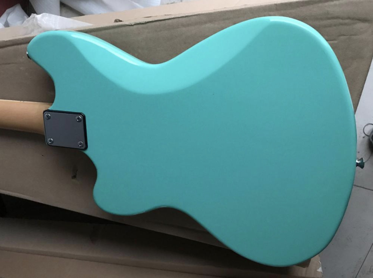 Custom new Jaguar Guitar Light blue electric guitar 2 pickup