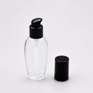 China 18/400 20ml Empty Glass Foundation Bottle FDA Glass Airless Pump Bottles on sale