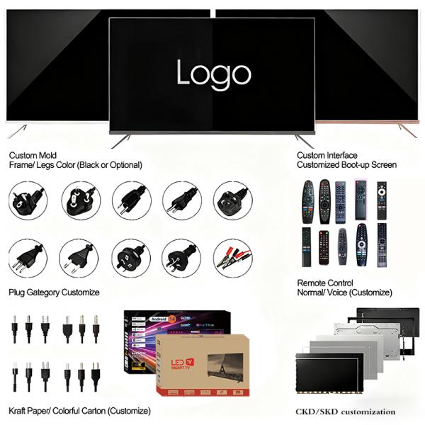 55 inch 2K Smart TV with Bluetooth, Wireless Audio, Multiple Input Ports, Easy Setup