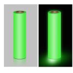 Glow In The Dark DTF Film Luminous Textile DTF Heat Transfer Film 30cm 60cm