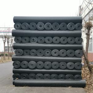 Wholesale Roadbed Plastic Geogrid Mesh Pavement Base 100-200 Mpa Tension Resistant from china suppliers