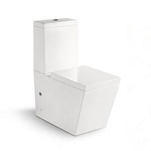 Wholesale SanitaryWare Ceramic WC with 10cm/4inch diameter outlet Bathroom Washdown Two-piece Toilet from china suppliers
