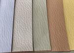 Elastic PU Leather Upholstery Fabric Eco Friendly Water Resistant