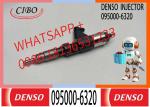 Neutral Diesel Fuel Injector 095000-6320 095000-6321 For RE530361 RE546783