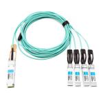 Brocade 100G-Q28-S28-AOC-0301 Compatible 3m (10ft) 100G QSFP+ to Four 25G SFP28