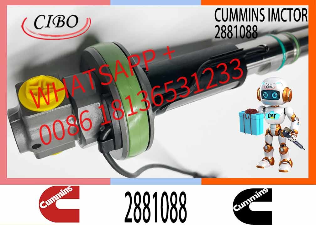 Fuel Injector 2867147 Y431K05392 F00BJ00001 2882077 2881088 AAHCM03001 AAHCM07001 for Cummins QSK19 QSK38 QSK50 Engine