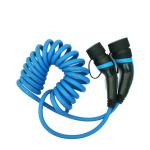 Spiral Car Charging IP55 16A Male To Female Connector