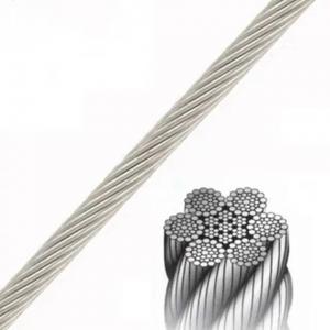 Wholesale 7x7 6x19 FC IWRC 6x36 19x7 Trolleying High Carbon Galvanized Steel Cable for Tower Crane from china suppliers