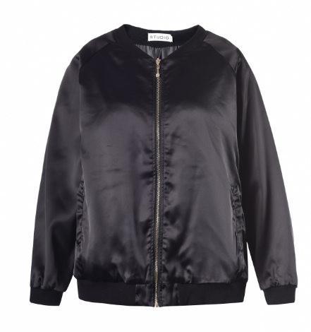 Autumn Black Cool Womens Coats With Zipper In Nylon Fabric Waterproof OEM