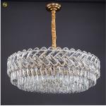 LED K9 Luxury Crystal Pendant Light Contemporary Classic Hotel Villa Decorative