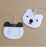 Different Size Multi Shape PVC Luggage Tag For Business Cards