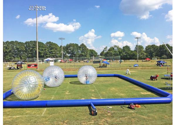 Pvc Material Inflatable Soccer Game For Recreation / Competition EN14960
