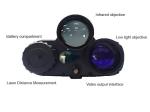 White Black Fusion Telescope Low Light Infraredtactical Night Vision Goggles