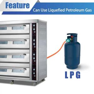 Wholesale Multi-Functional 4 Layers 12 Trays Gas Oven MFA-412L Independent Temperature Control from china suppliers