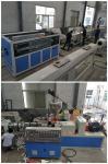 Plastic PVC Pipe Extrusion Line , GF Series Plastic Pipe Material Production