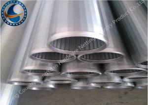 Wholesale Point Welding Johnson Wire Screen , Corrosion Resistant Wedge Wire Screen from china suppliers