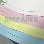 48g 80gsm White / Pink / Colorful NCR Carbonless Copy Paper Letter Size 8.5"x11"
