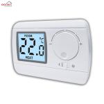 Riseem 230V LCD ABS HVAC System Thermostat 1 Deg Accuracy For Household Gas