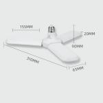 Fans Blade Energy Saving 45W Indoor LED Bulbs
