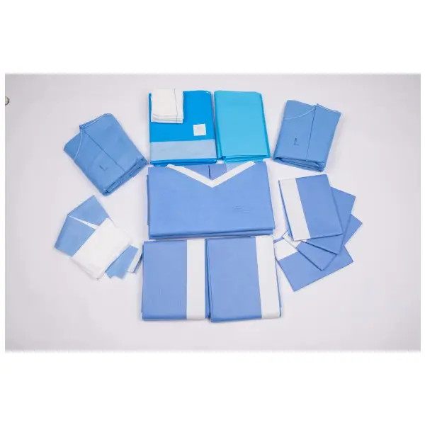 Surgical Thyroid Drape Pack Sterilized Orthopedic Drape Hospital Use