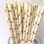2016 New Designs colorful drinking paper straws