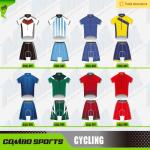 3/4 Front Zip 140gsm Custom Mountain Bike Jerseys 64-71cm Body Length