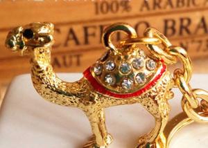Wholesale Camel Design Key Chain Diamond - Encrusted Arab Cultural Personal Effects from china suppliers