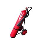 RED CO2 Fire Extinguisher Carbon 20kg Wheeled Gross Weight 38kg
